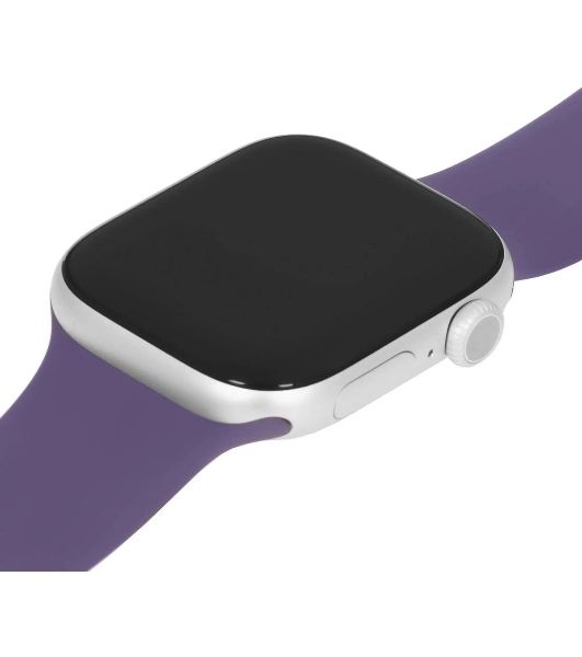 Умные часы Apple Watch Series 11 A3331, 1.77" OLED, Wi-Fi, Bluetooth, IPNX, серебристый, фиолетовый