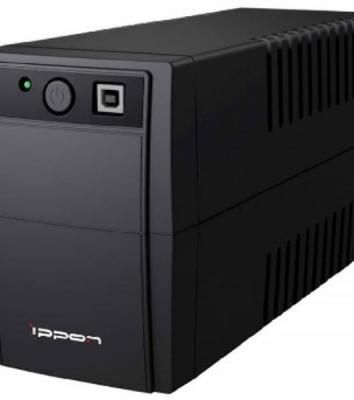 Интерактивный ИБП IPPON BACK BASIC 850 (480Вт/850ВА) 1-фазное входное напряжение, выходная мощность 850 ВА / 480 Вт, выходных разъемов: 2, разъемов с питанием от батареи: 2, интерфейсы: USB, время зарядки 6 ч.