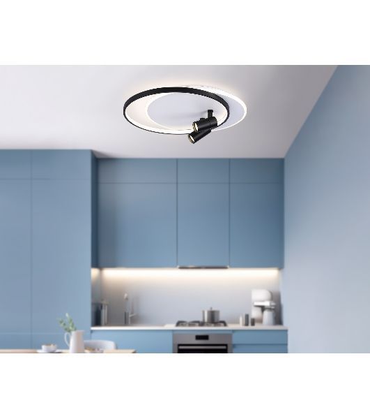 Светильник Ambrella light FL51392/1+2 WH/BK белый/черный 3000K-6400K 65W 560*480*120 (ПДУ РАДИО 2.4G)