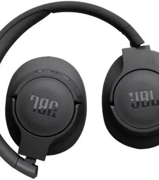 Беспроводные/проводные наушники JBL Tune 720BT черный, полноразмерные, Bluetooth + проводной, быстрая зарядка