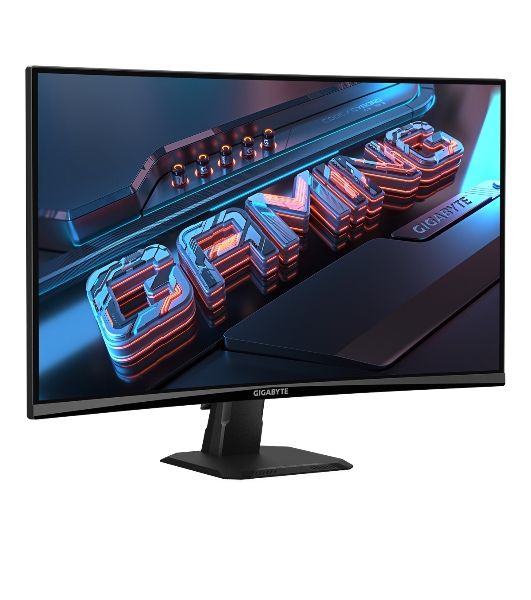 Монитор 27" Gigabyte GS27QCA EK черный (VA, 2560x1440, 2xHDMI 2.0, 1xDP1.4, 250кд/м2, 5000:1, 16.7M, 1мс, 178/178, 2560 x 1440, 180Гц)