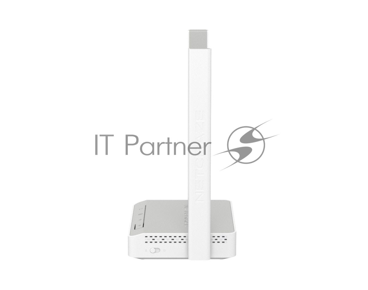 Интернет-центр Netcraze Start (NC-1112) с Mesh Wi-Fi N300, 4-портовым Smart-коммутатором и переключателем режима роутер/ретранслятор