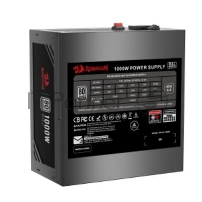 Блок питания для ПК Redragon RGPS-1000W 1000Вт,модульный,80+Plat,черный