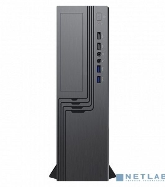 Компьютерный корпус Slim Case Powerman EL555 черный PM-300ATX 2хUSB 3.0+2хUSB 2.0,HD,Audio mATX, miniATX