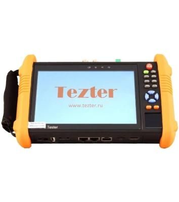 Универсальный монитор-тестер Tezter TIP-HOL-MT-7 AHD/CVI/TVI/CVBS/SDI и IP-видеосистем
