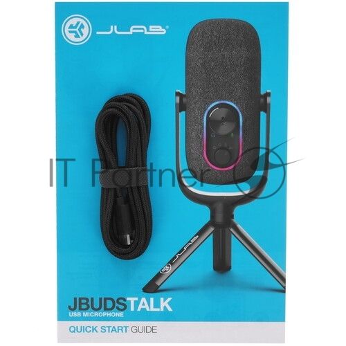 Проводной микрофон Jlab JBuds Talk Mixed Microphone (PN: MJBUDSTALKRBLK4)