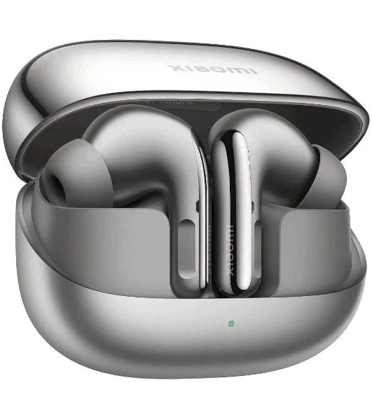 Наушники TWS Xiaomi Buds 5 Pro титановый, внутриканальные, Bluetooth, активное шумоподавление, до 10 ч