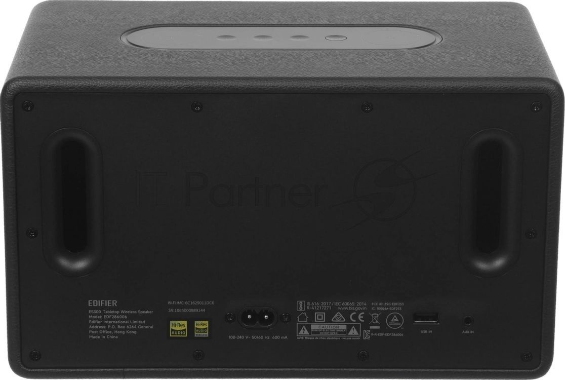 Акустическая система Edifier ES300 2.1 черный 60Вт BT беспроводные BT