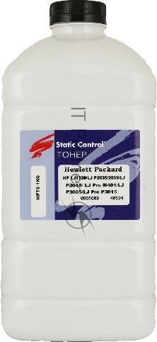 Тонер Static Control для HP LJ PM401/P2055/P3005/P3015, Bk, 1 кг, флакон