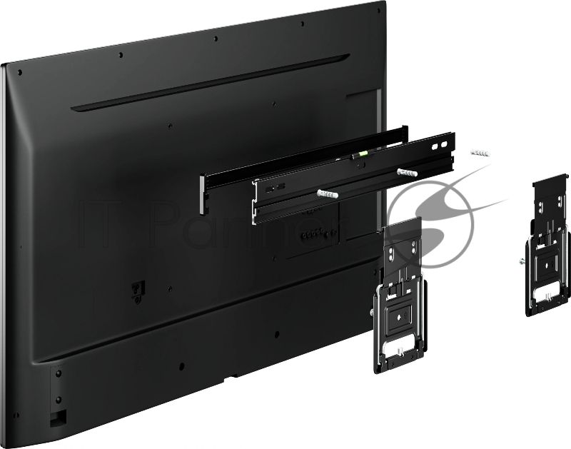 Кронштейн для телевизора Hyundai SL-X3 черный 32"-65" макс.75кг настенный фиксированный