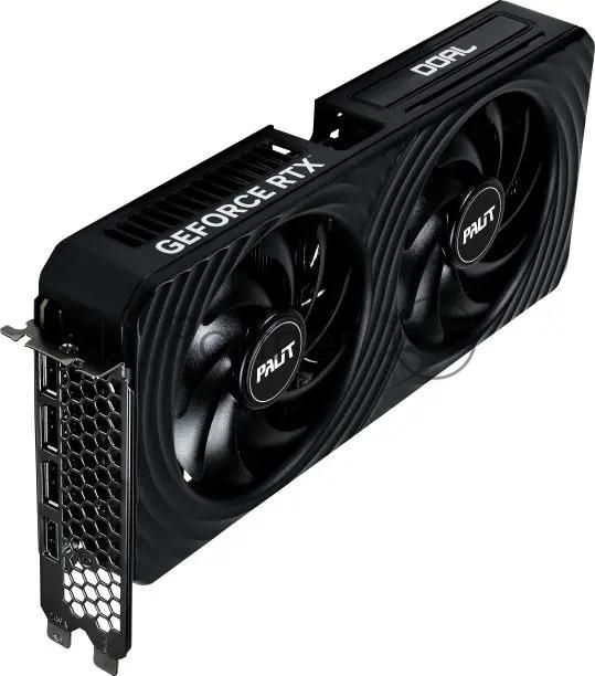 Видеокарта Palit GeForce RTX 5060 Ti DUAL, 8 GB GDDR7, 128 bit, 3xDisplayPort, HDMI, GPU 2407 MHz