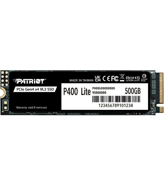 Накопитель SSD Patriot P400 Lite 500Gb (P400LP500GM28H)
