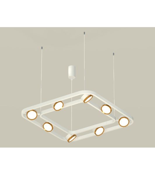 Светильник Ambrella light XB9177102/8 SWH/PYG белый песок/золото желтое полированное GX53 (C9177, N8124)