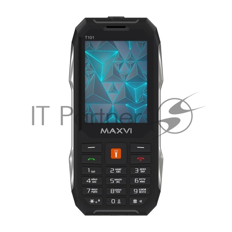 Мобильный телефон Maxvi T101 черный