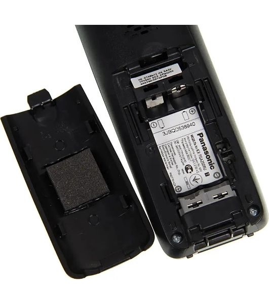 Телефон беспроводной (DECT) Panasonic KX-TG2511RUT (титан) АОН, Caller ID,спикерфон на трубке,переход в Эко режим одним нажатием