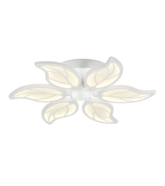 Потолочный светодиодный светильник FA459/6 WH белый 90W 560*480*80 (ПДУ РАДИО 2.4)