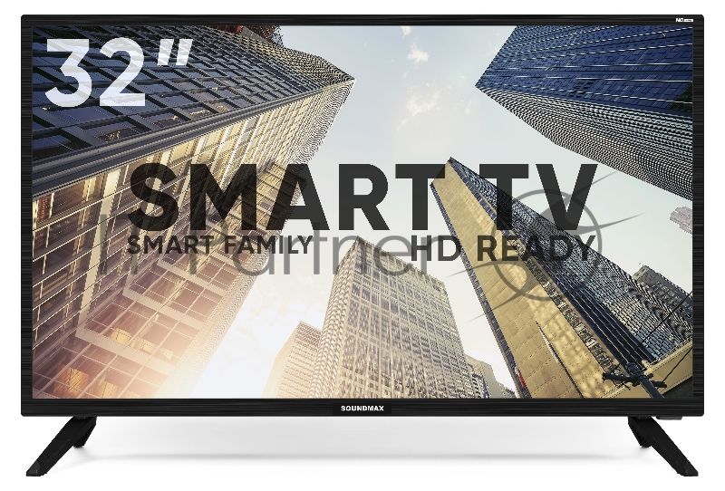 Телевизор Soundmax 32" SM-LED32M07S черный LED HD 60Hz AndroidTV