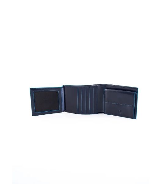 Кошелек мужской Piquadro Blue Square PU1240B2/BLU2 синий натур.кожа