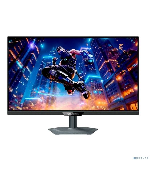 Монитор 27" Gigabyte M27UP IPS 3840x2160, 160 Гц, 1 мс (GtG), 16:9, 350 кд/м², 2xHDMI 2.1, DP 1.4, USB-C (18 Вт), USB Hub (3x USB 3.2), 3.5 Jack, DisplayHDR 400, G-Sync Compatible, динамики (2x5 Вт), KVM, VESA 100x100, черный