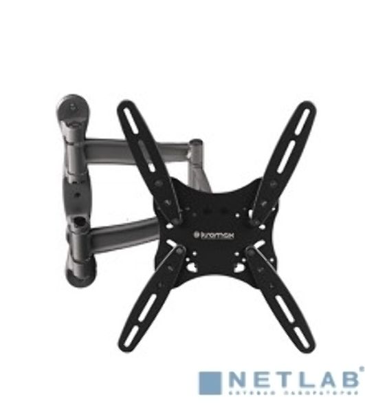 Кронштейн для телевизора Kromax TECHNO-5 серый 15"-55" макс.35кг настенный поворот и наклон