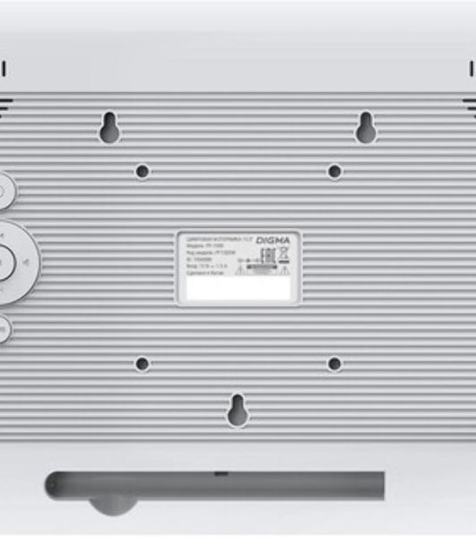 Фоторамка Digma 13.3" PF-1300 IPS 1920x1080 белый пластик ПДУ Видео