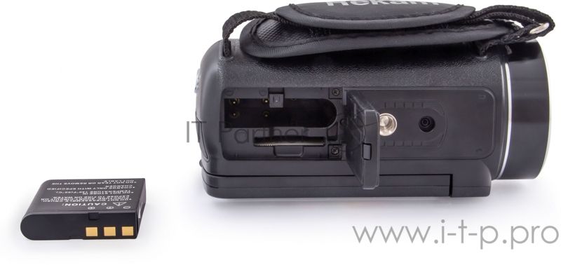 Видеокамера Rekam DVC-560 черный IS el 3" 1080p SDHC+MMC Flash/Flash