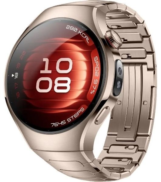 Умные часы Huawei Watch 5 Soc-L29M, 1.38" LTPO AMOLED, Wi-Fi, Bluetooth, NFC, IP69, песочный / бежевый / золотистый