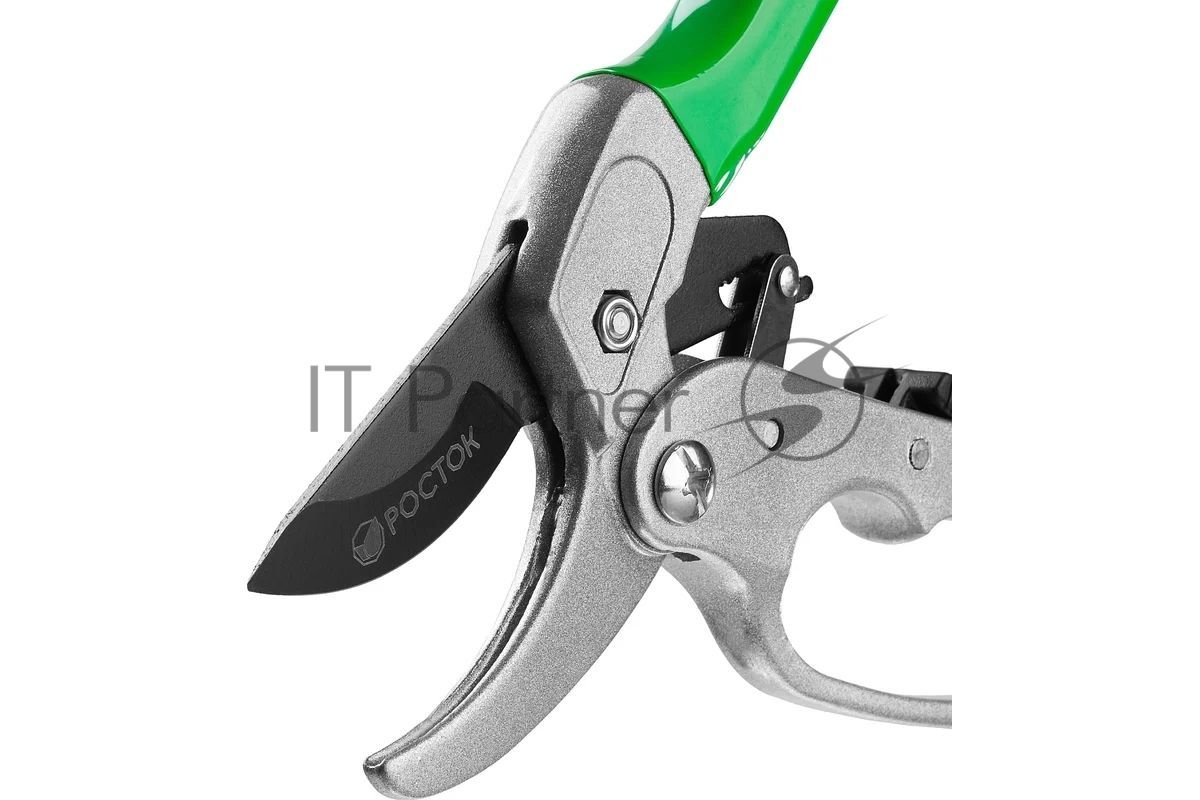 Секатор PC-33 с алюминиевыми рукоятками, с эфесом, контактный, 200 мм, РОСТОК