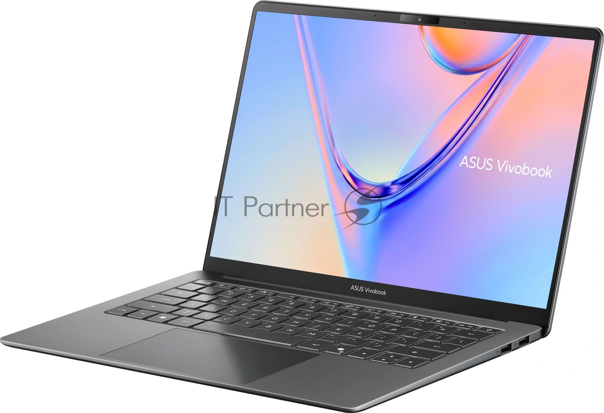 Ноутбук Asus VivoBook S14 S5452MA-TM107 Core 7 350 16Gb SSD256Gb Intel Graphics 14" IPS WUXGA (1920x1200) без ОС grey WiFi BT Cam (90NB1991-M00980)