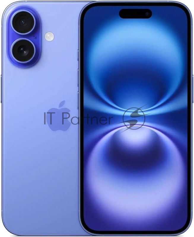 Смартфон Apple iPhone 16, 8/256Gb, ультрамарин