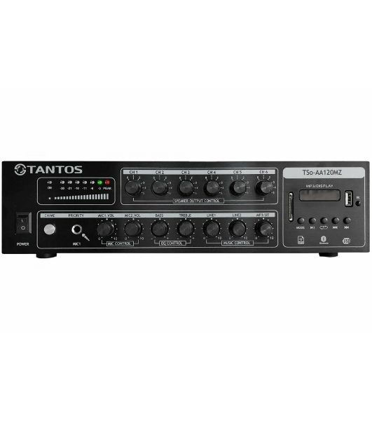 Усилитель Tantos TSo-AA120MZ 120Вт черный