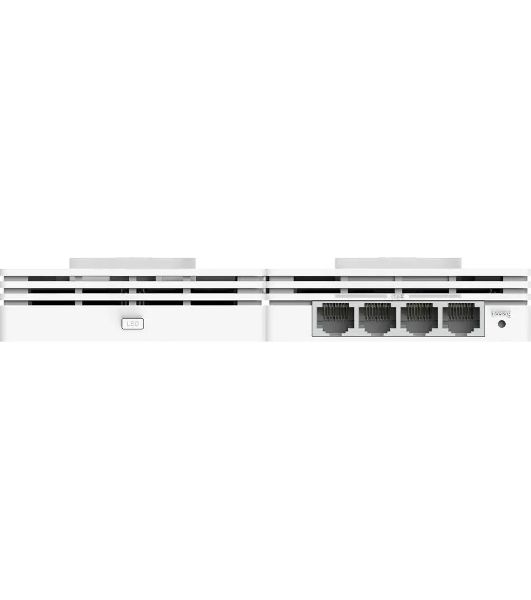 Точка доступа Wi-Fi Cudy AX3000 Gigabit Wall-Plate Wi-Fi 6 Access Point AX3000 Dual Band Wi-Fi 6 Wall Plate Access Point, Chipset MT7981+MT7531AE+MT7976CN, 802.11ax/ac/a/b/g/n, 2402Mbps at 5GHz + 574Mbps at 2.4GHz, 1 x Gigabit PoE-IN Port, 802.3af/at, 4 x