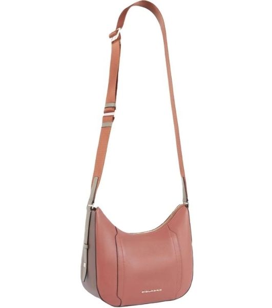 Сумка женская Piquadro Circle BD6657W92/ARTM коралловая/кофейная натур.кожа