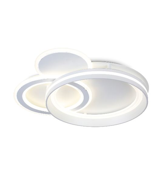 Светильник Ambrella light FA8511/3 WH белый 143W 3000K-6400K 500*500*80 (ПДУ РАДИО 2.4G)