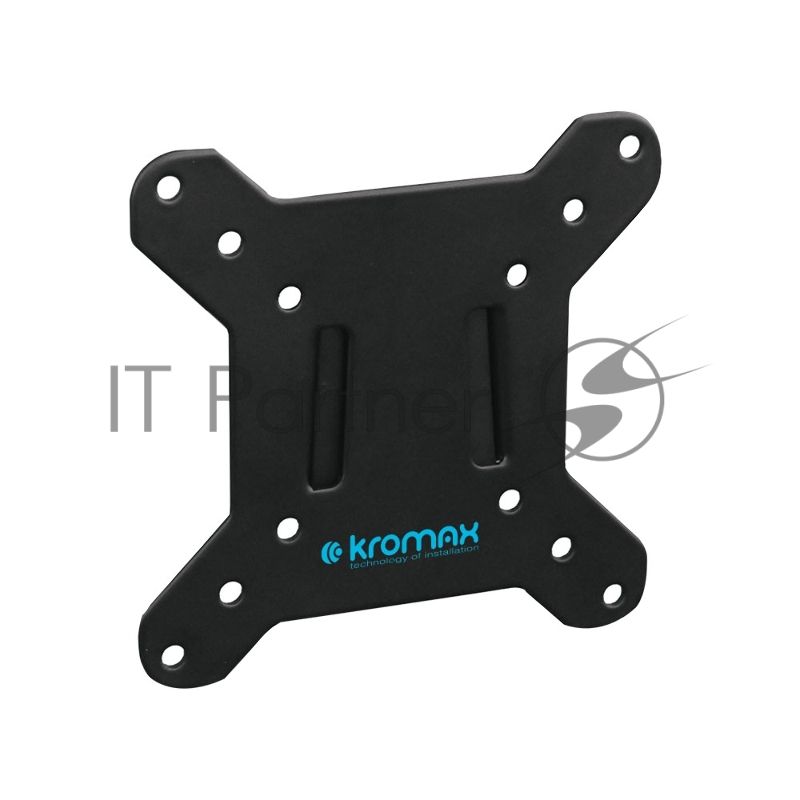 Кронштейн для телевизора Kromax VEGA-3 new черный 15"-32" макс.20кг настенный фиксированный