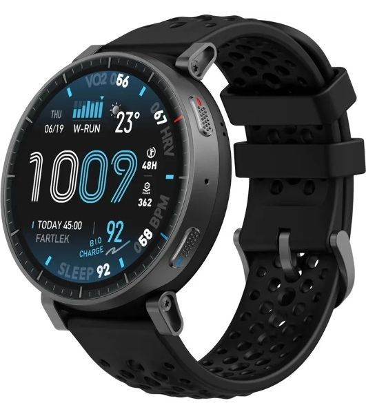 Умные часы Amazfit Active Max A2557, 1.5" AMOLED, Wi-Fi, Bluetooth, NFC, 5ATM, черный