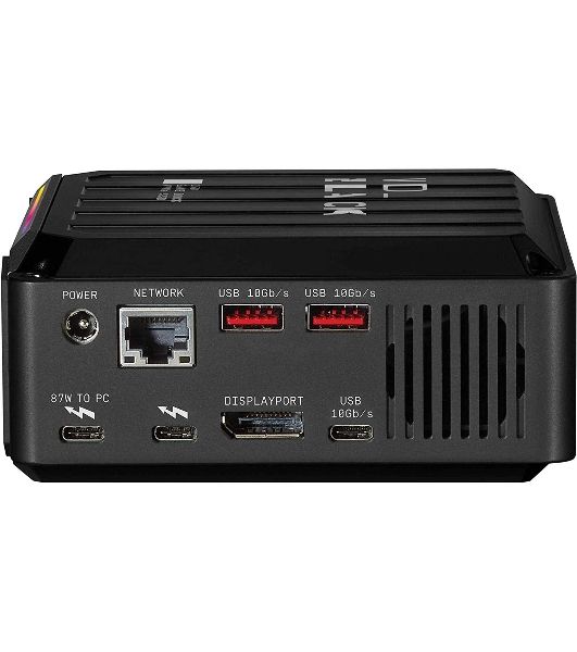 Накопитель SSD WD Thdb3 1Tb WDBA3U0010BBK-EESN D50 Game Dock 1.8" черный USB 3.1 type C