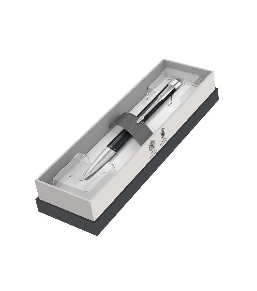 Ручка шариковая Parker Urban Core (CW2150858) Muted Black CT, M, черные чернила, подарочная коробка с европодвесом