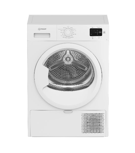 Сушильная машина Indesit IAS 3725 K белый, 7 кг, сушка - конденсационная, программ - 15, 59.8 x 84.6 x 47 см