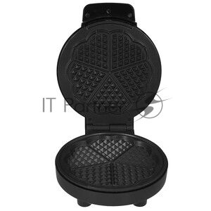 Вафельница BQ ST1010 черный/стальной, WAFFLE. Мощность: 1000 Вт, регулировка температуры от 40 до 230 °С, приготовление 5 вафель одновременно, антипригарное покрытие панелей Non-Stick PRO, равномерный нагрев, теплоизолированная ручка, противоскользящие но