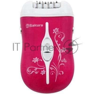 Эпилятор Sakura SA-5540P 2нас 2скор аккум