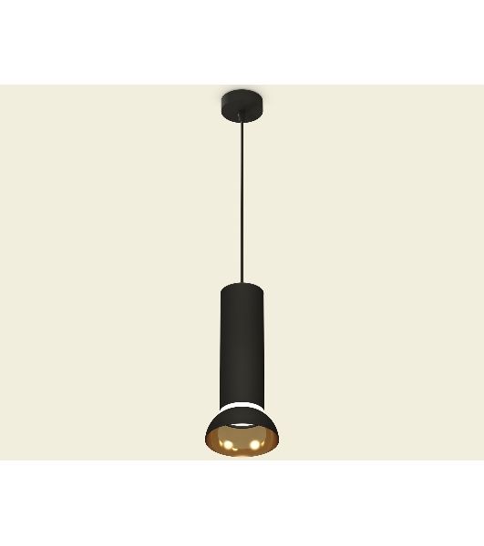 Светильник Ambrella Light XP8192101 SBK/PYG/CL черный песок/золото желтое полированное/прозрачный GX53 (A2333, C8192, N8145)