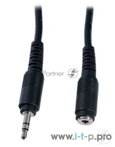 Кабель PERFEO Jack 3.5 мм вилка - Jack 3.5 мм розетка, длина 5 м