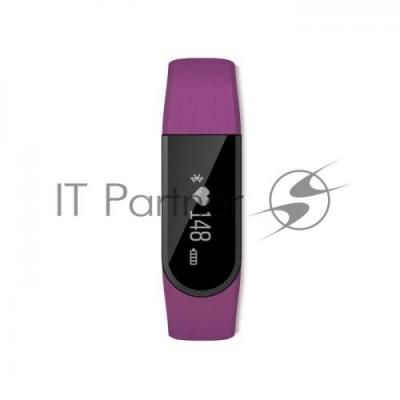 Смарт-браслет Lime 116HR Purple Пульсометр, Шагомер, Подсчет калорий, Часы, Будильник, Пурпурный ремешок