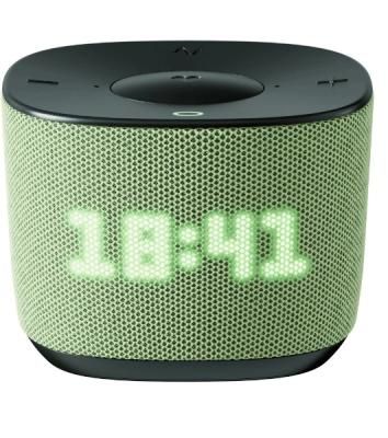 Умная колонка Sber Boom Home, 8Вт, с экраном, 1 динамик, часы, мультирум, TWS, Zigbee хаб, Wi-Fi, Bluetooth 5.0, Zigbee, Салют, фисташковый