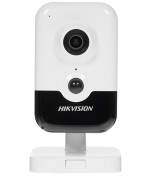 Компактная IP-камера Hikvision 4Мп с W-Fi и EXIR-подсветкой до 10м 1/3" Progressive Scan CMOS; объектив 4мм; угол обзора 78°; механический ИК-фильтр; 0.01лк@F1.2; сжатие H.265/H.265+/H.264/H.264+/MJP
