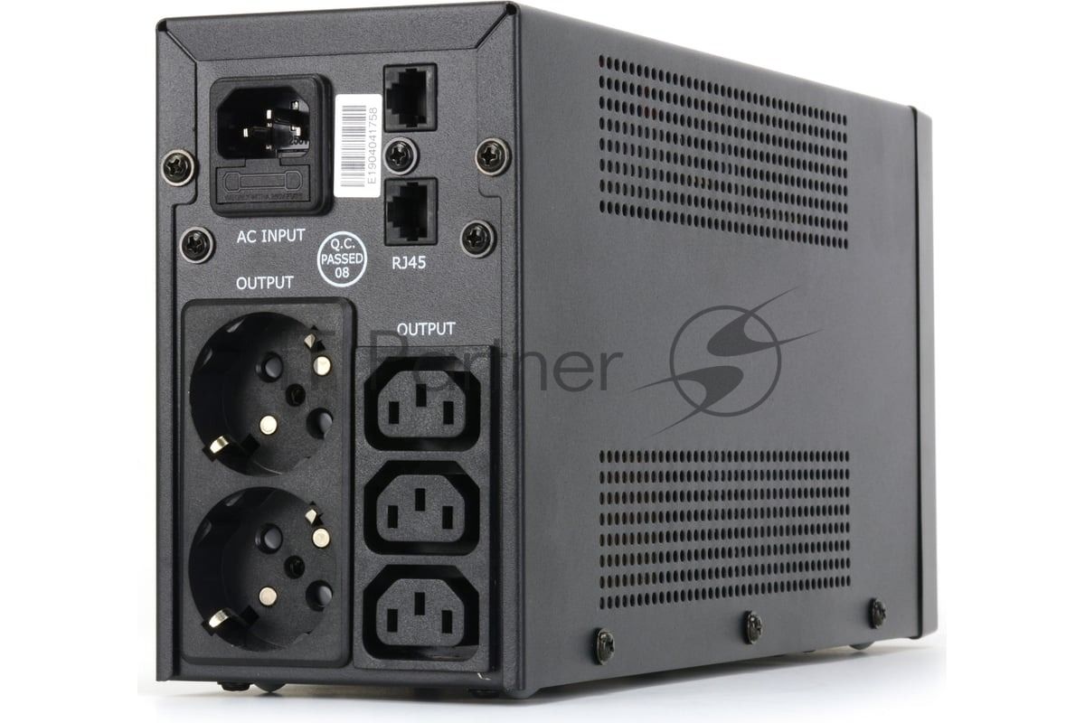Источник бесперебойного питания Crown CMU-SP650COMBO/650 ВА/390 Вт/2 х CEE 7 (евророзетка), 3 x IEC 320 C13 (компьютерная)