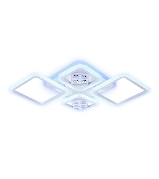 Светильник Ambrella light FA286/4 WH белый 101W 750*490*80 (ПДУ РАДИО 2.4G)