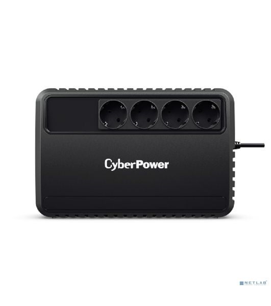 Источник бесперебойного питания CyberPower BU850E NEW ИБП Line-Interactive, 850VA/425W, 4 EURO), 12В/7,2 А·ч х 1