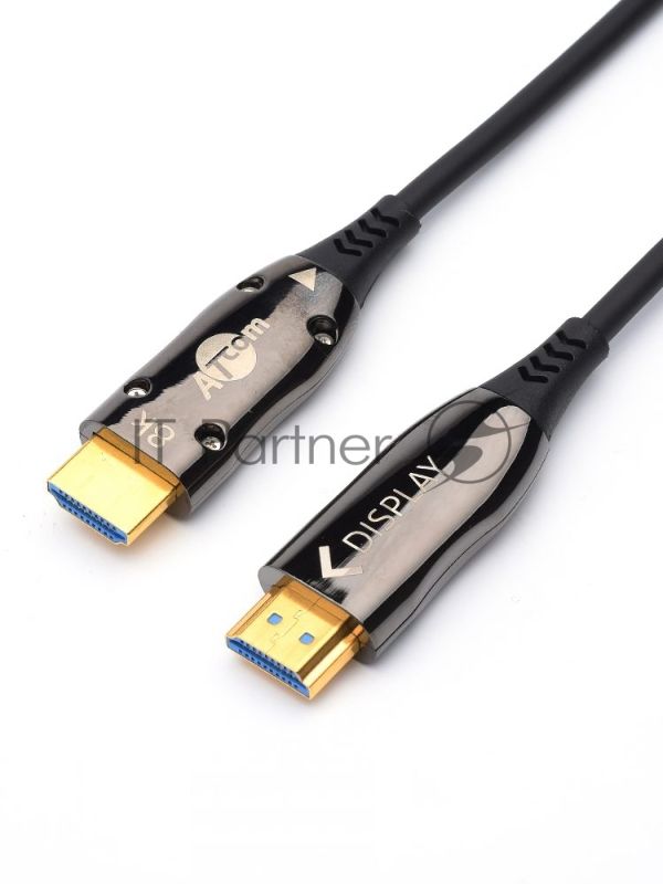 Кабель HDMI 50 м (HIGH speed, Metal gold, Optical) 8K VER 2.1 Кабель HDMI 50 м (HIGH speed, Metal gold, Optical) 8K VER 2.1
